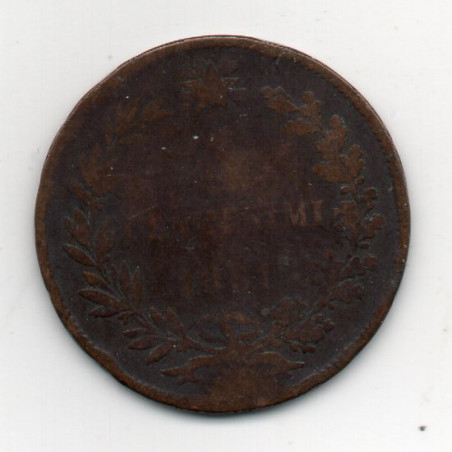 Itália 5 Centesimi 1861