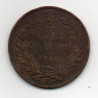 Itália 5 Centesimi 1862 N