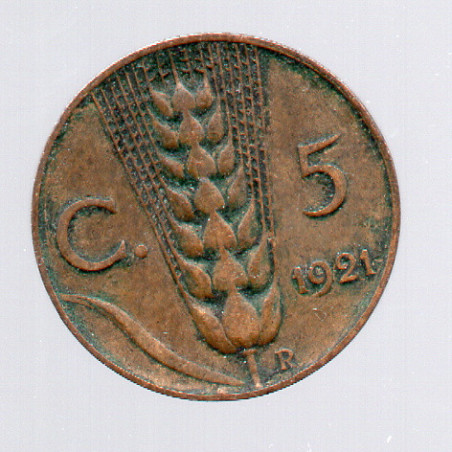 Itália 5 Centesimi 1921