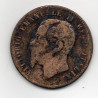 Itália 10 Centesimi 1862 M