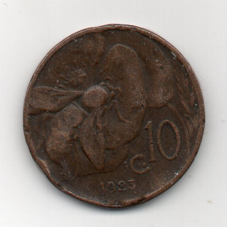Itália 10 Centesimi 1923