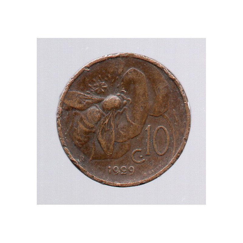 Itália 10 Centesimi 1929