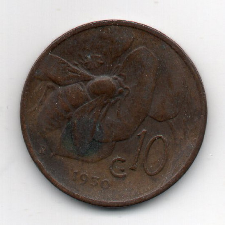 Itália 10 Centesimi 1930
