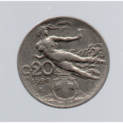 Itália 20 Centesimi 1920