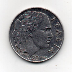 Itália 20 Centesimi 1940