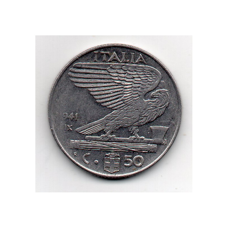 Itália 50 Centesimi 1941