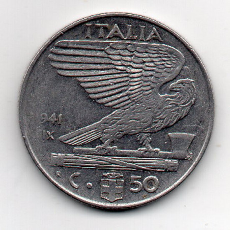 Itália 50 Centesimi 1941