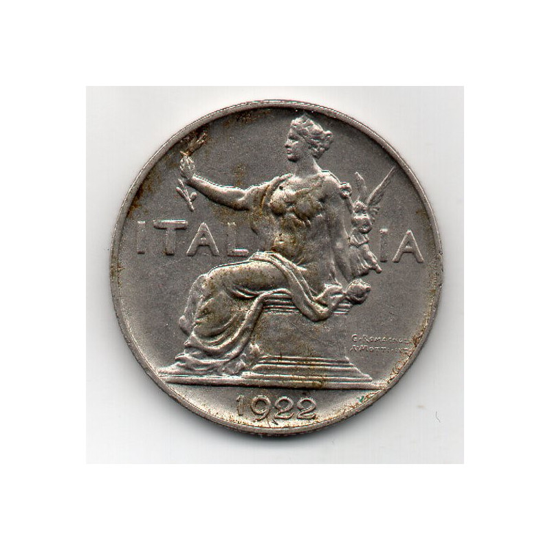 Itália buono 1 lira 1922