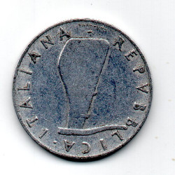 Itália 5 Lira 1953