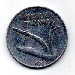 Itália 10 Lira 1951