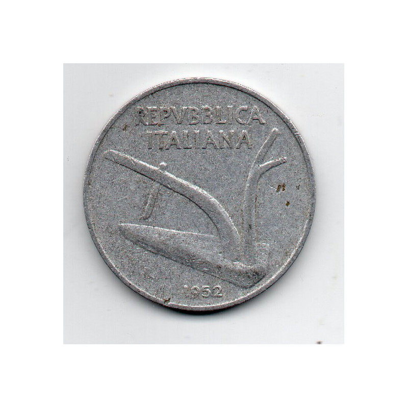 Itália 10 Lira 1952