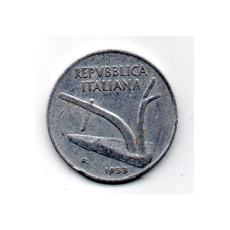 Itália 10 Lira 1953