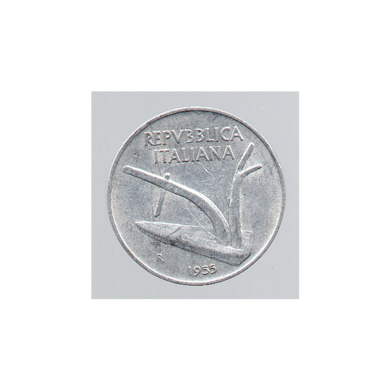 Itália 10 Lira 1955