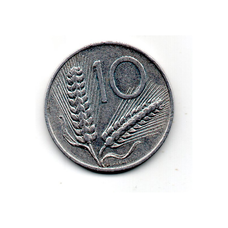 Itália 10 Lira 1973