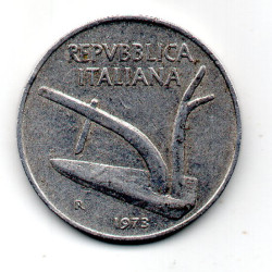 Itália 10 Lira 1973