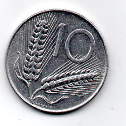Itália 10 Lira 1975