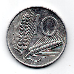 Itália 10 Lira 1976