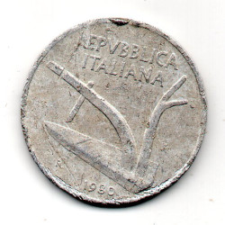 Itália 10 Lira 1980