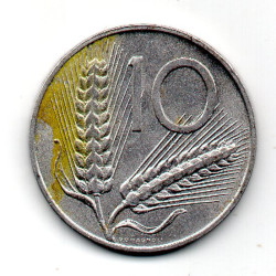 Itália 10 Lira 1996