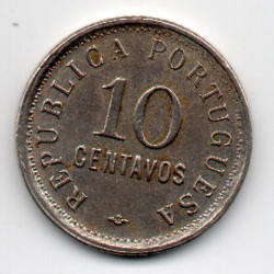 Angola 10 Centavos 1921