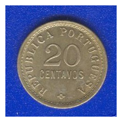Angola 20 Centavos 1921