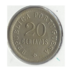 Angola 20 Centavos 1922