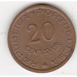 Angola 20 Centavos 1962