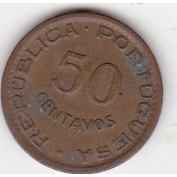 Angola 50 Centavos 1957