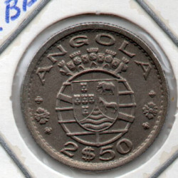 Angola 2$50 Escudos 1953