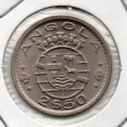 Angola 2$50 Escudos 1969