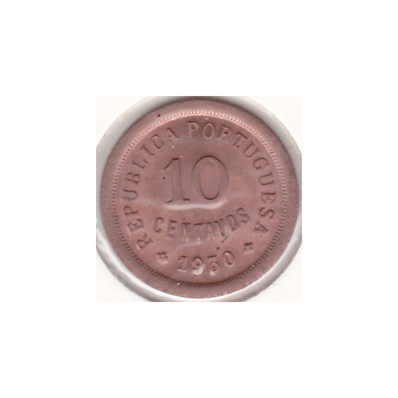 Cabo Verde 10 Centavos 1930