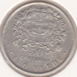 Cabo Verde 50 Centavos 1930