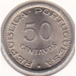 Cabo Verde 50 Centavos 1949
