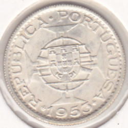 Cabo Verde 10$00 1953