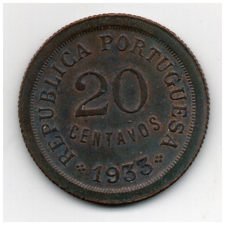 Guiné 20 Centavos 1933