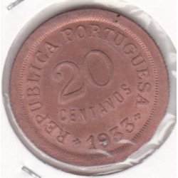 Guiné 20 Centavos 1933
