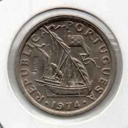 Portugal 2$50 Escudos 1974...