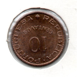 Estado da Índia -10 Centavos 1959