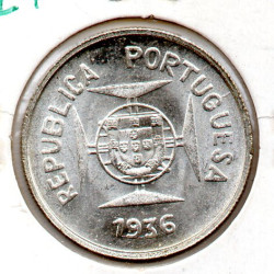 Estado da Índia -1/2 Rupia 1936