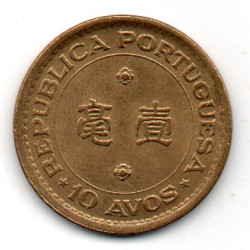 Macau 10 Avos 1975