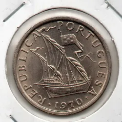 Portugal 5$00 Escudos 1970