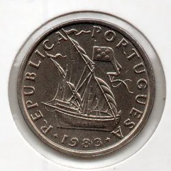 Portugal 5$00 Escudos 1983