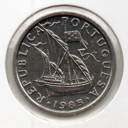 Portugal 5$00 Escudos 1985