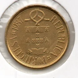 Portugal 5$00 Escudos 1987