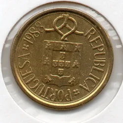 Portugal 5$00 Escudos 1988