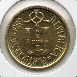 Portugal 5$00 Escudos 1989