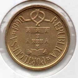 Portugal 5$00 Escudos 1990