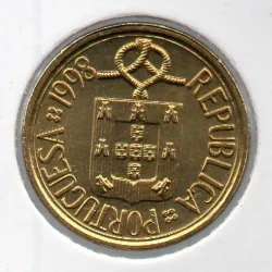Portugal 5$00 Escudos 1998