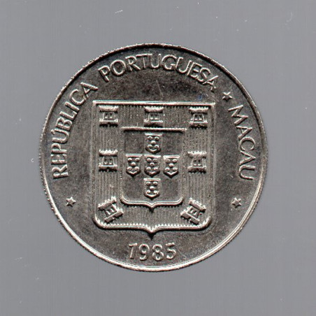 Macau 5 Patacas 1985