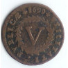 Portugal 5 Réis 1699 D. Pedro II